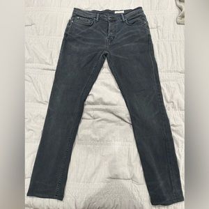 All Saints Rex. 30 waste. Dark grey. Great condition.